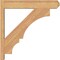 Ekena Millwork Balboa Smooth Craftsman Outlooker, Western Red Cedar, 5 1/2"W x 26"D x 26"H OUT06X26X26BOA04SWR - alternate 4